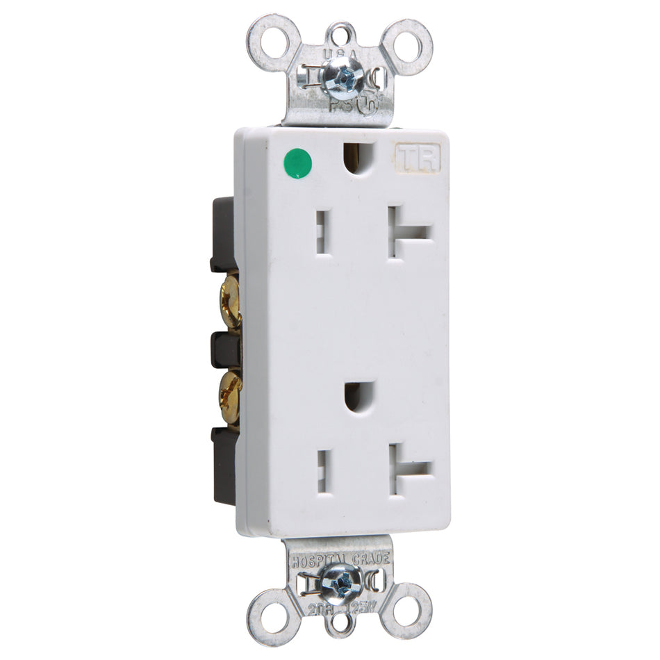 Pass & Seymour TR26362HGW Duplex Receptacle