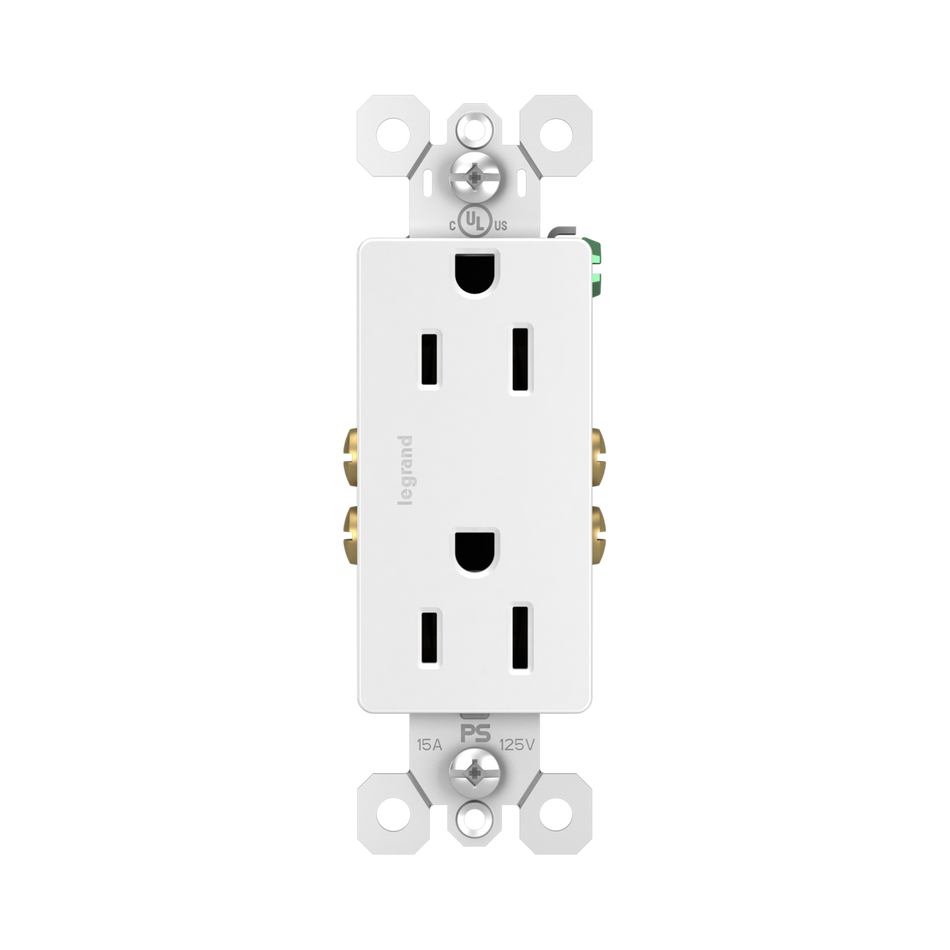 Radiant Collection 885W Straight Blade Receptacle