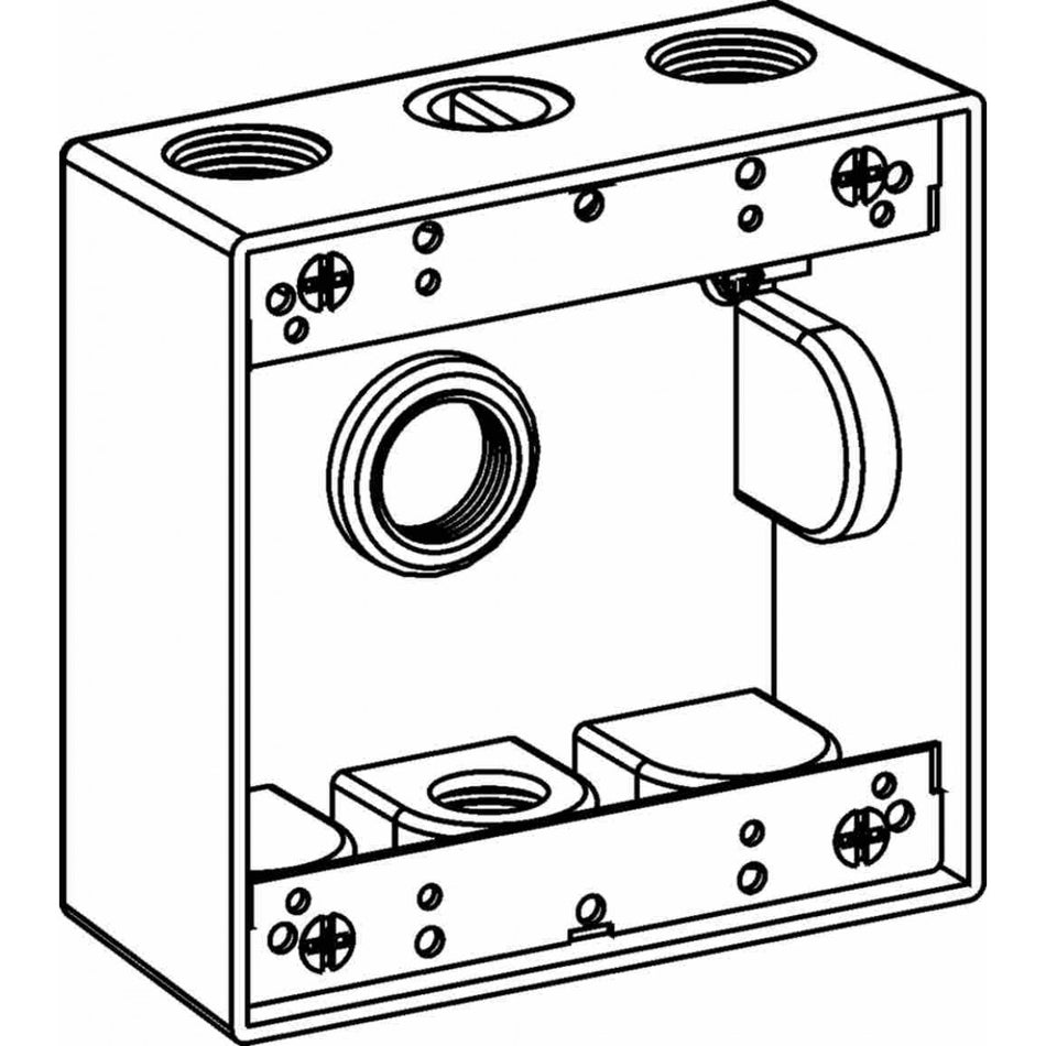 Orbit Industries 2B100-4 Weatherproof Device Box