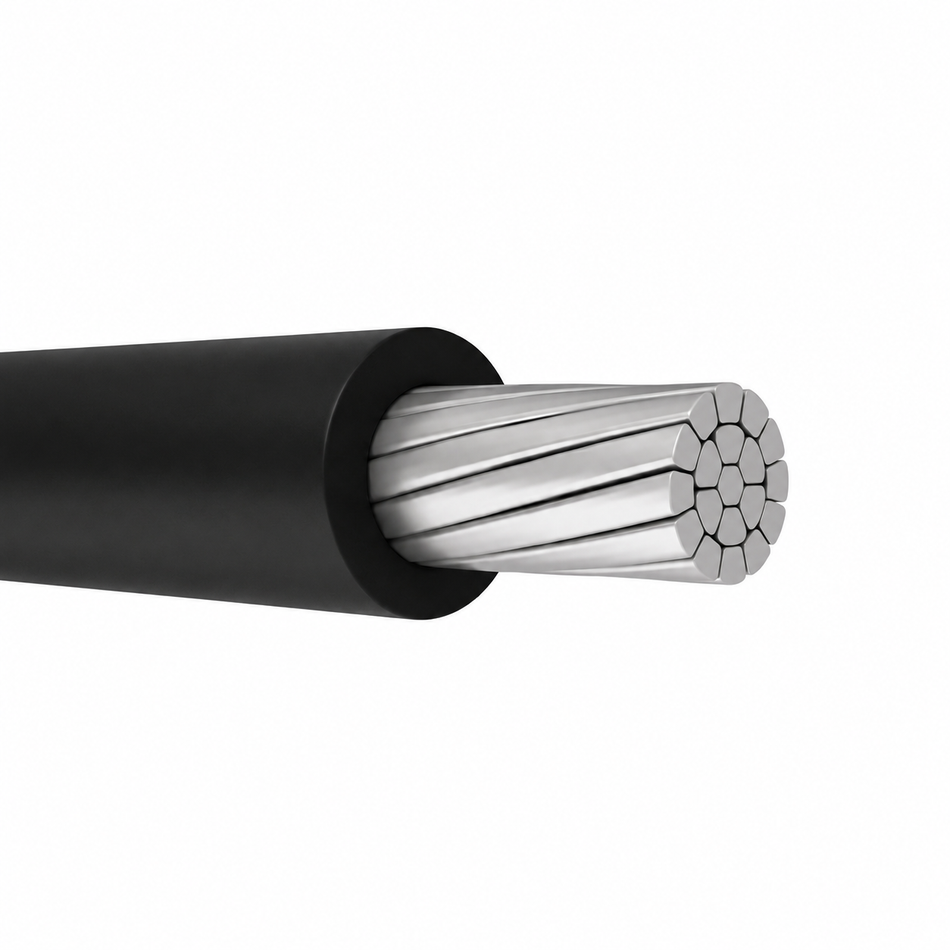 6 AWG XHHW-2 Aluminum Building Wire Cut to Order