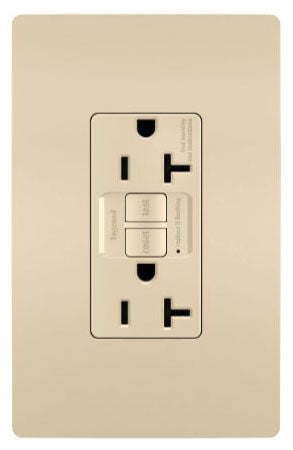 Radiant Collection 2097TRI Self-Test GFCI Receptacle