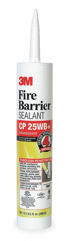 3M CP-25WB+10.1OZ Fire Barrier Sealant