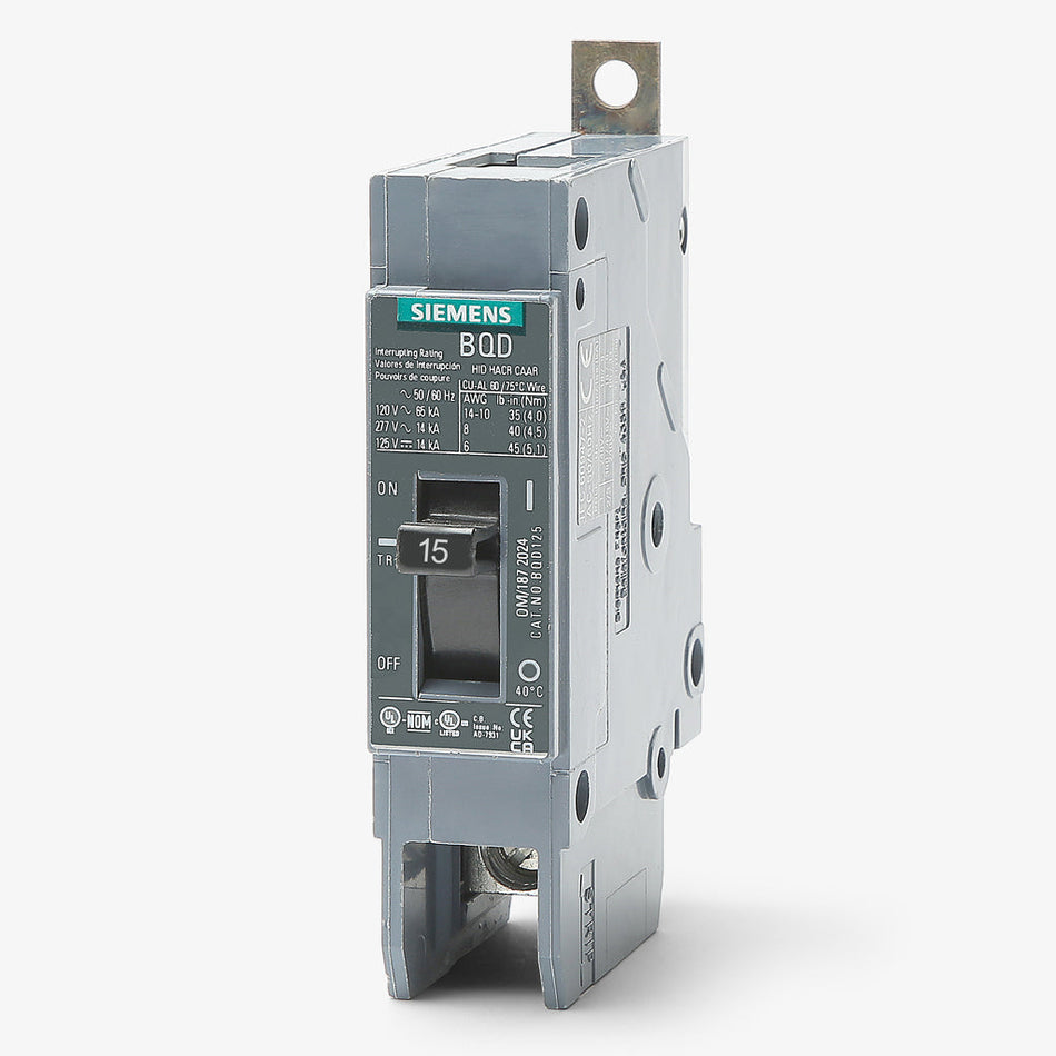 Siemens BQD115 Panelboard Circuit Breaker