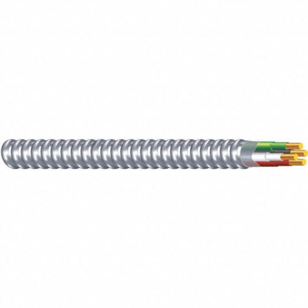12/3 Metal Clad (MC) Cable with Ground, Aluminum Armor and Solid Copper Conductors Cut to Order