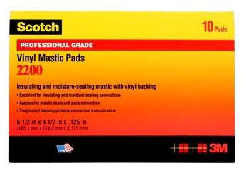 Scotch 2200-6-1/2X4-1/2 Mastic Tape