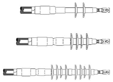 3M 7695-S-4 Outdoor Termination Kit