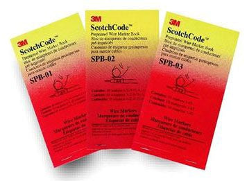 3M SWB-2 Wire Marker Book