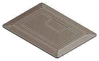 Carlon E9761B Floor Box Cover