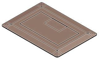 Carlon E9761C Floor Box Cover