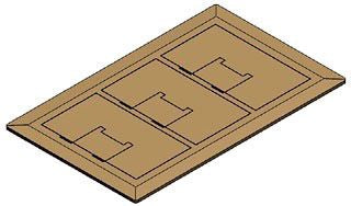 Carlon E9763BR Floor Box Cover