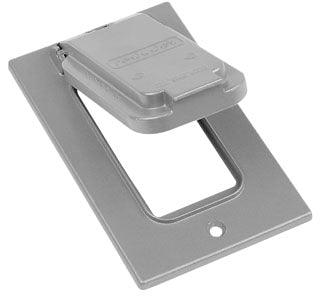 Red Dot DCCGV-WH Weatherproof Device Box Cover