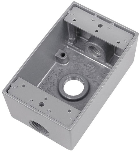 Red Dot DIH3-1-LM-WH Weatherproof Outlet Box