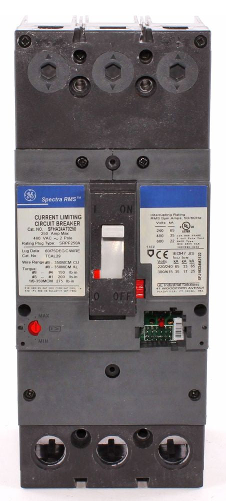 ABB GE Industrial Solutions SFHA24AT0250 Molded Case Circuit Breaker