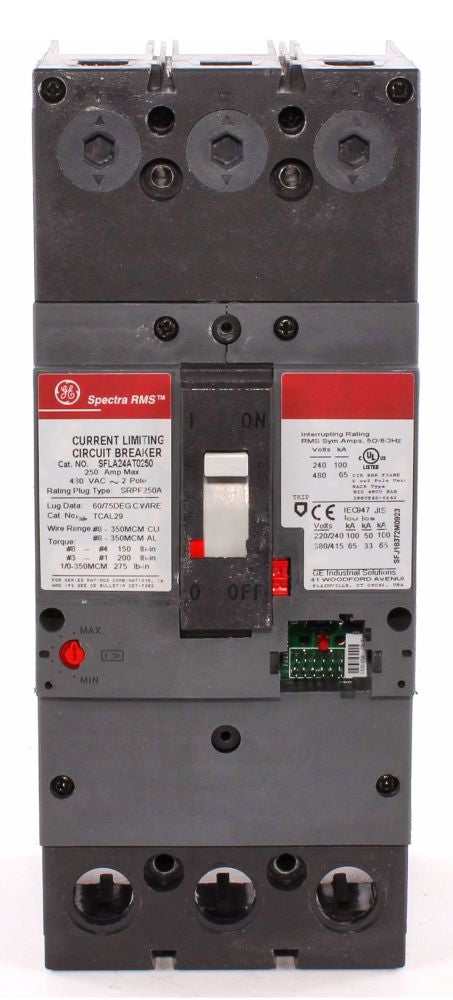 ABB GE Industrial Solutions SFLA24AT0250 Molded Case Circuit Breaker