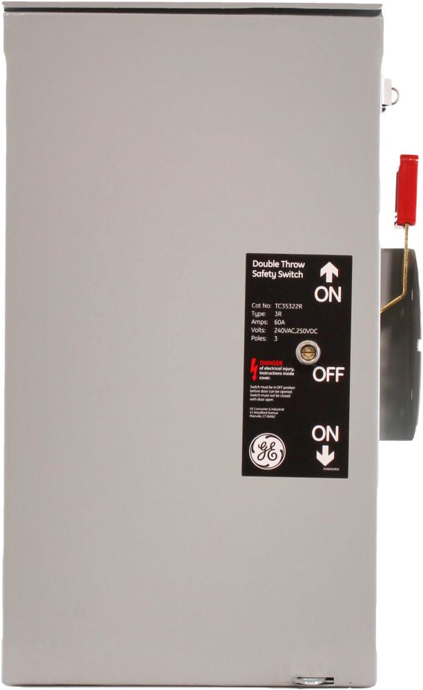 ABB GE Industrial Solutions TC35322R Double Throw Safety Switch