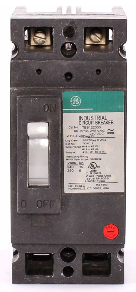 ABB GE Industrial Solutions TEB122060WL Industrial Molded Case Circuit Breaker