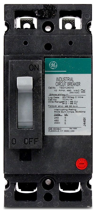 ABB GE Industrial Solutions TED124020 Industrial Molded Case Circuit Breaker