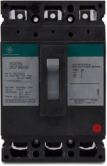 ABB GE Industrial Solutions TED134015 Industrial Molded Case Circuit Breaker