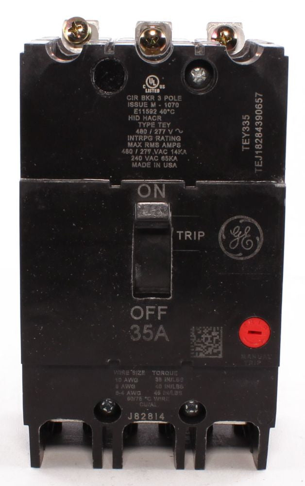 ABB GE Industrial Solutions TEY335 Industrial Molded Case Circuit Breaker