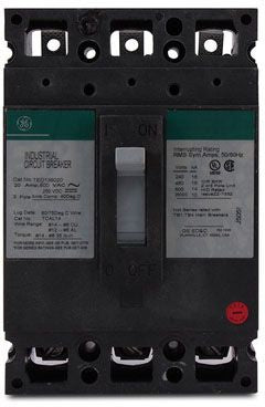 ABB GE Industrial Solutions THED136035 Industrial Molded Case Circuit Breaker