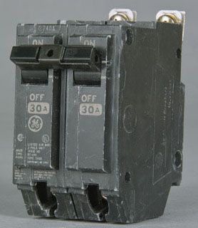 ABB GE Industrial Solutions THHQB22030 Miniature Molded Case Circuit Breaker