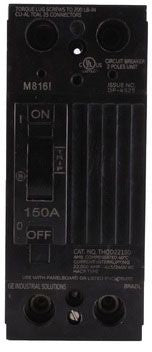 ABB GE Industrial Solutions THQD22150WL Miniature Molded Case Circuit Breaker