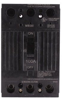 ABB GE Industrial Solutions THQD32100WL Miniature Molded Case Circuit Breaker