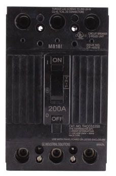 ABB GE Industrial Solutions THQD32200WL Miniature Molded Case Circuit Breaker