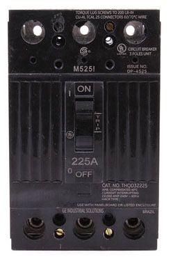 ABB GE Industrial Solutions THQD32225 Miniature Molded Case Circuit Breaker