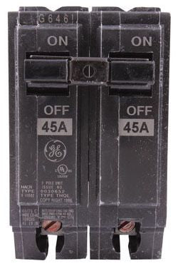 ABB GE Industrial Solutions THQL2145 Feeder Molded Case Circuit Breaker