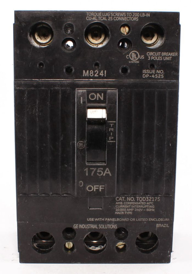 ABB GE Industrial Solutions TQD32175WL Molded Case Circuit Breaker