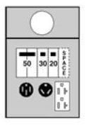 Midwest Electric Products M075C010 RV Equipment Surface Mount Power Outlet