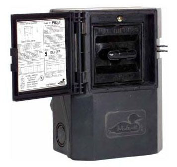 Midwest Electric Products P065F Air Conditioner Disconnect Switch