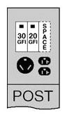 Midwest Electric Products U040GP6 RV Equipment Pedestal Mount Power Outlet