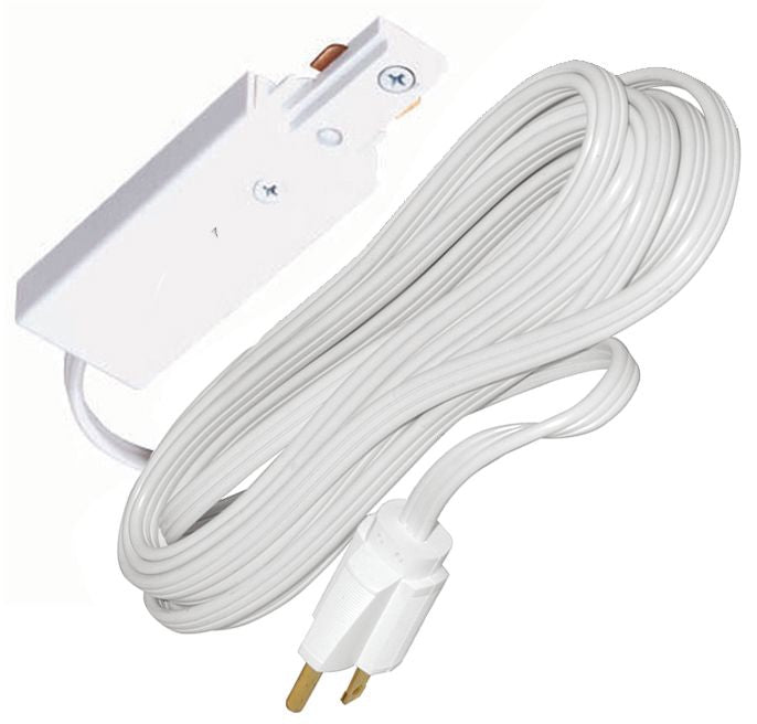 Juno Lighting R122WH Track Light Fixture Cord and Plug Connector