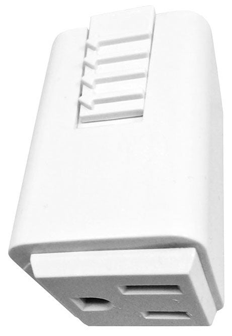 Juno Lighting T33WH Track Light System Outlet Adapter
