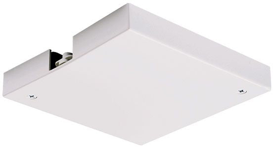Juno Lighting TLR36WH Track Light Ceiling Junction Box End Feed Canopy