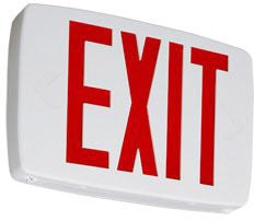Lithonia Lighting LQM-SW-3R-120/277-EL-N-M6 Exit Sign