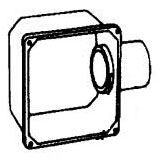 IPEX Electrical JBA20 Junction Box Adapter