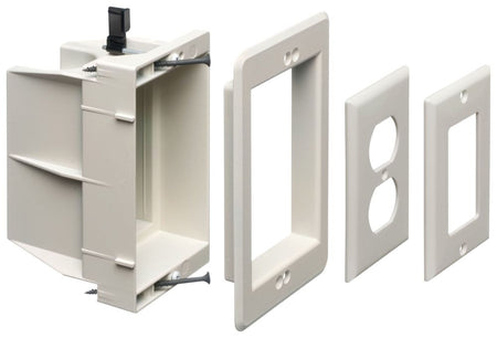 Arlington Industries DVFR1W Recessed Outlet Box