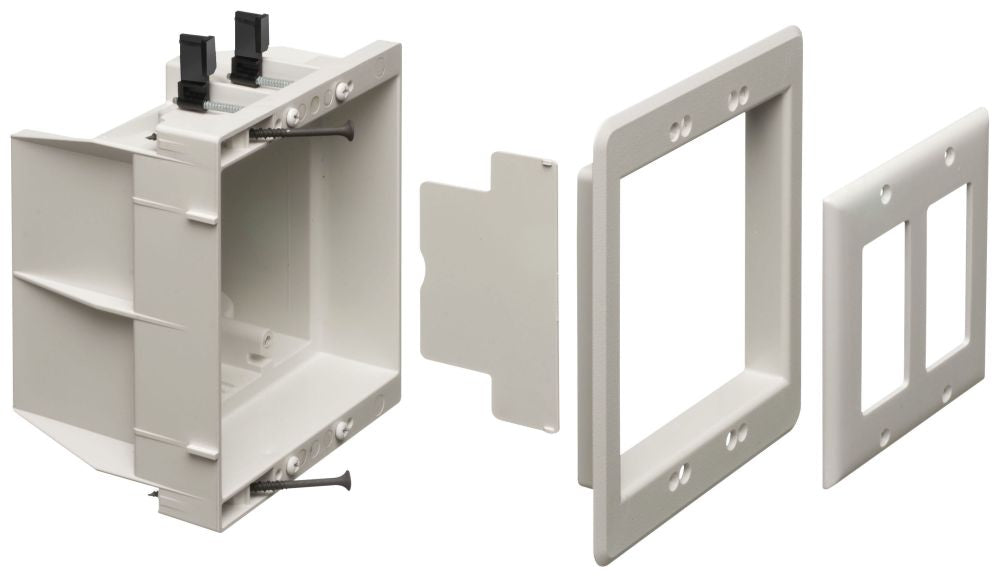 Arlington Industries DVFR2W Recessed Outlet Box