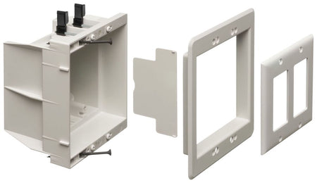 Arlington Industries DVFR2W Recessed Outlet Box