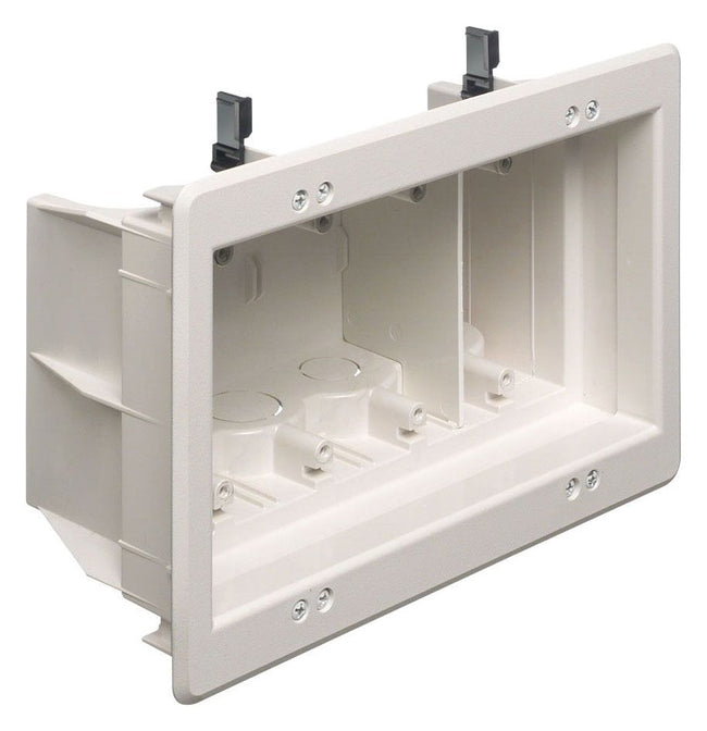 Arlington Industries DVFR4W Recessed Outlet Box