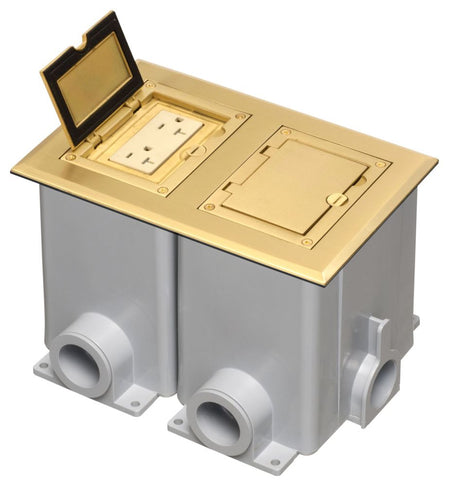 Arlington Industries FLBC8520MB Floor Box Cover and Frame Kit