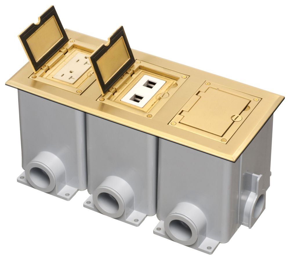 Arlington Industries FLBC8530MB Floor Box Cover and Frame Kit