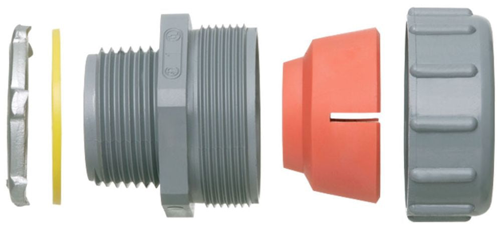 Arlington Industries NMCG100875 Strain Relief Cord Connector