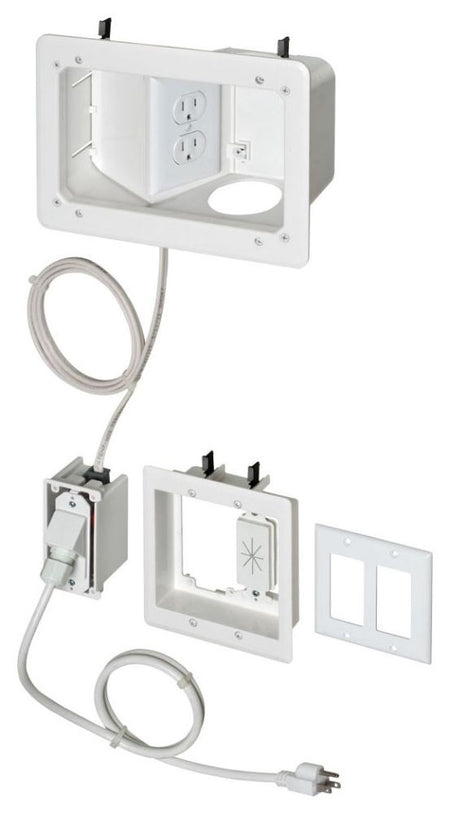 Arlington Industries TVB712BK Low Voltage TV Bridge Kit