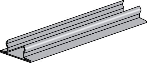 Power-Strut PS707-10-PG Raceway Closure Strip