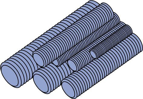 Unistrut HTHR05010-EG Threaded Rod