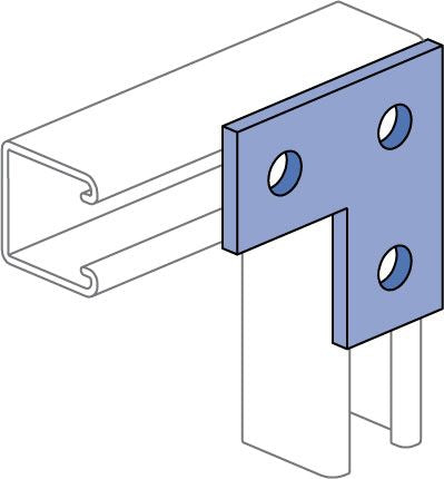 Unistrut P1036-EG Channel Flat Plate